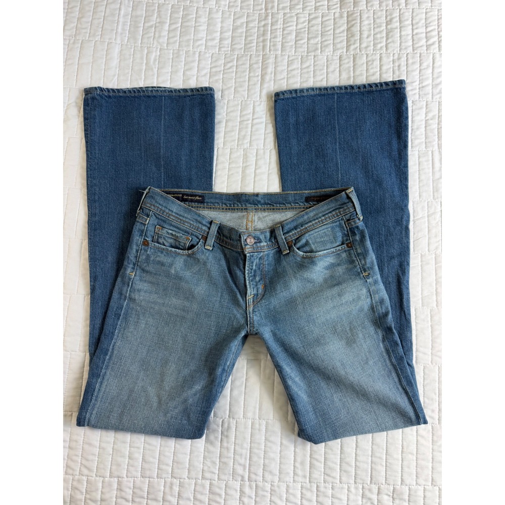 Citizens of Humanity Ingrid 002 Low Rise Flare Jeans 30 2000s Y2K Retro Bratz
